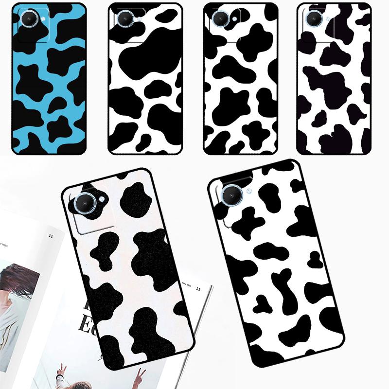 

Cow Print For Realme GT 5 Pro GT3 Neo5 9 10 11 12 Pro Plus C25s C21Y C30 C31 C33 C51 C53 C55 C35 Case