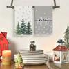 1pc/2pc/4pc/pack Christmas Scrub Sponge Creative Kitchen Dish Cloth Festive Cleaning Decor for Home & Table Kitchen Dish Towel Xmas Cleaning Supplies