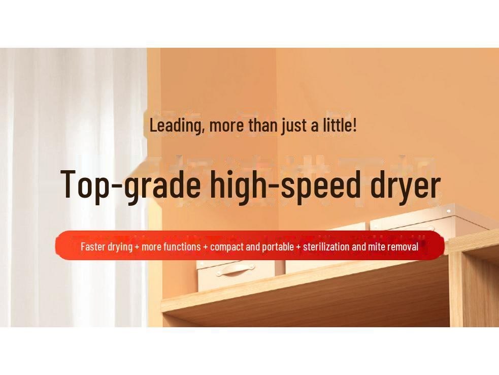 Smart, Compact, Foldable Clothes Dryer for Quick Drying & Disinfection