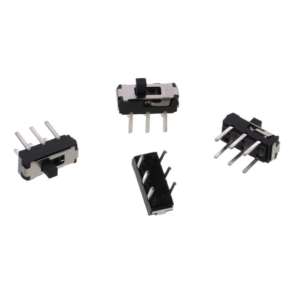 6pcs 6 Pin 2 Position Micro Mini Toggle Switch JC-SK09 Vertical Slide Switch  Electrical Equipment