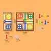 Travel Game Set Portable Educational Toys Lightweight Folding Board Desktop Battle for