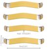 Silver Guitar String Spreader Metal+Rubber Band Fret Polishing Tool Fingerboard Guards  For Guitar