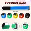 10pcs/set Cable Straps Reusable Cable Organizer Desk Wire Winder Cable Tie Organizer Data Line Protection Storage Gadget