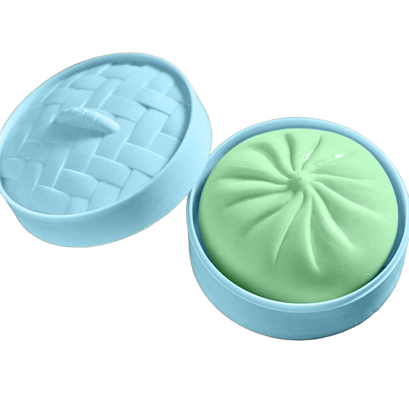 Prank Stress Relief Bun Toy Realistic Steamer Toy