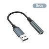 USB to 3.5MM Audio AUX Cable Adapter External Sound Card USB Female TO 3.5MM Jack Headphone Microphone Adapter For Notebook PC
