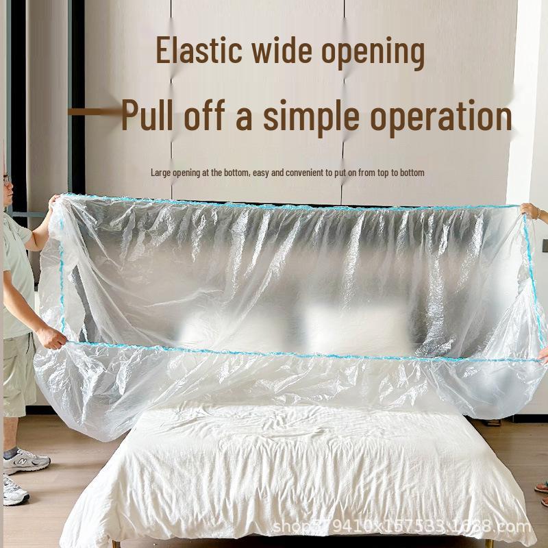 Extra Large Disposable Elastic Bedspread & Furniture Dust Cover