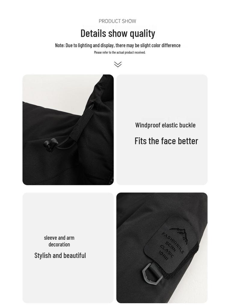 Unisex Heavyweight Hooded Winter Jacket - Thick, Warm, Casual Cotton Coat for Couples.