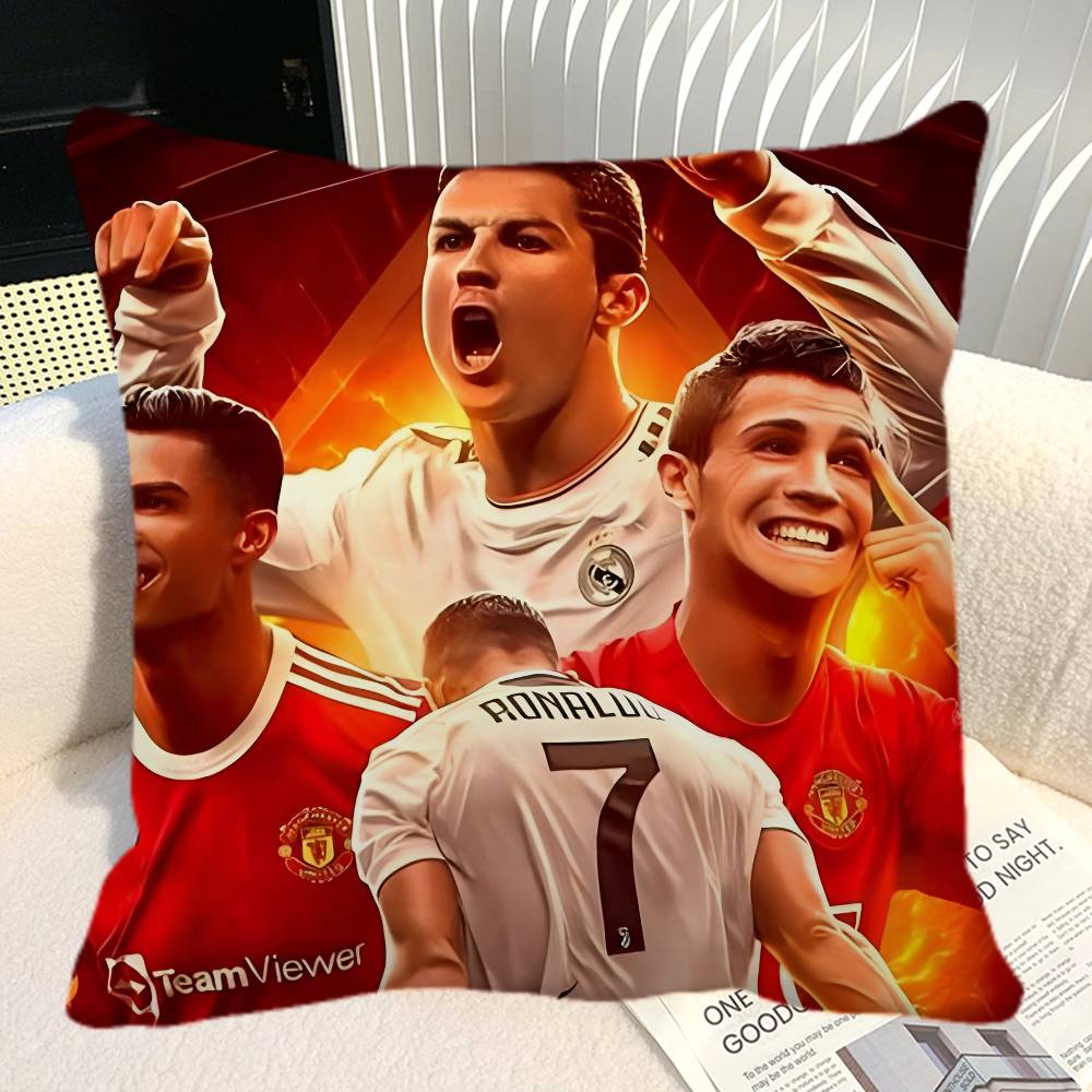 Cool CCristiano RRonaldo CR Classic Vintag Square Pillow Bedroom Sofa Leisure Comfort Cushion Car Home Decoration