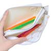 Mochimochi Panda Twin Zipper Pen [Pen Case] Case/Colorful