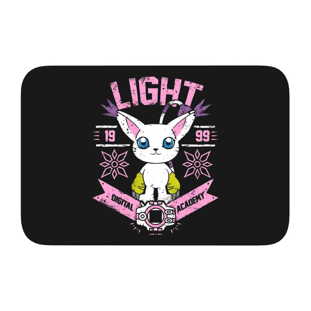 Personalized Digimon Japane  Doormat Mat Anti-Slip Anime Manga Video Game  Kitchen Bathroom Toilet Rug Carpet 40*60cm