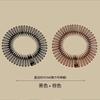 Plastic Full Circle Stretch Flexible Comb Women Girls Teeth Hair Accessories For Travel Makeup Bath For Swimming