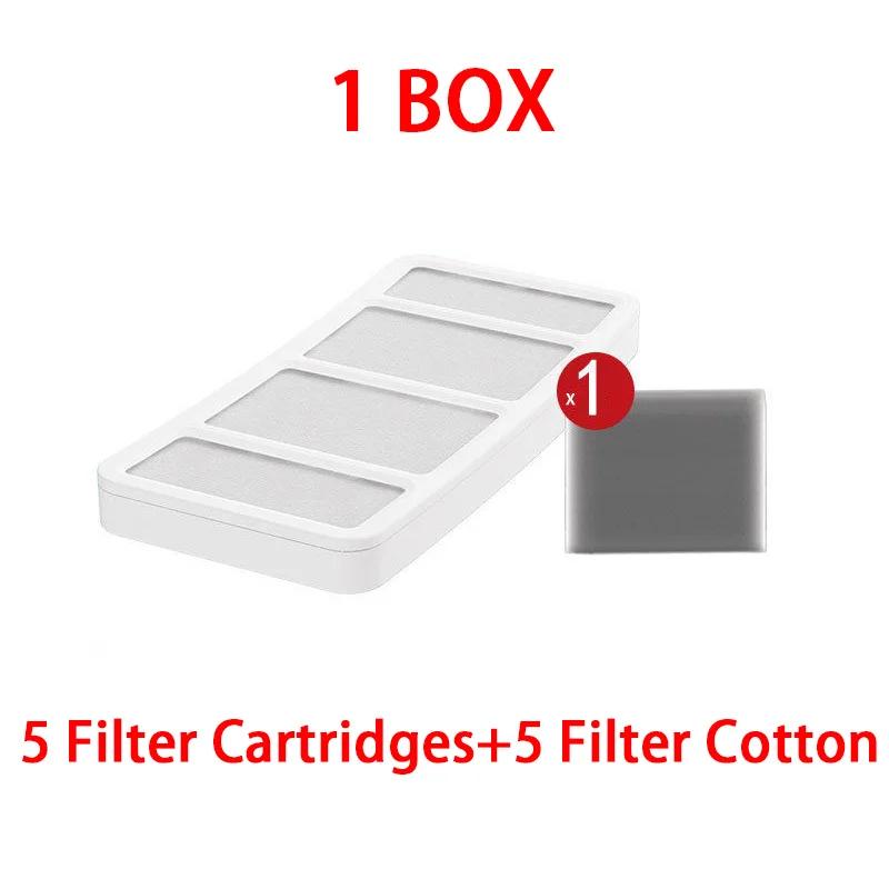 

Фильтрующий элемент для диспенсера для воды для домашних животных Профессиональный фильтрующий микропористый фильтр Хлопок поглощает запахи Аксессуары для поения кошек и собак