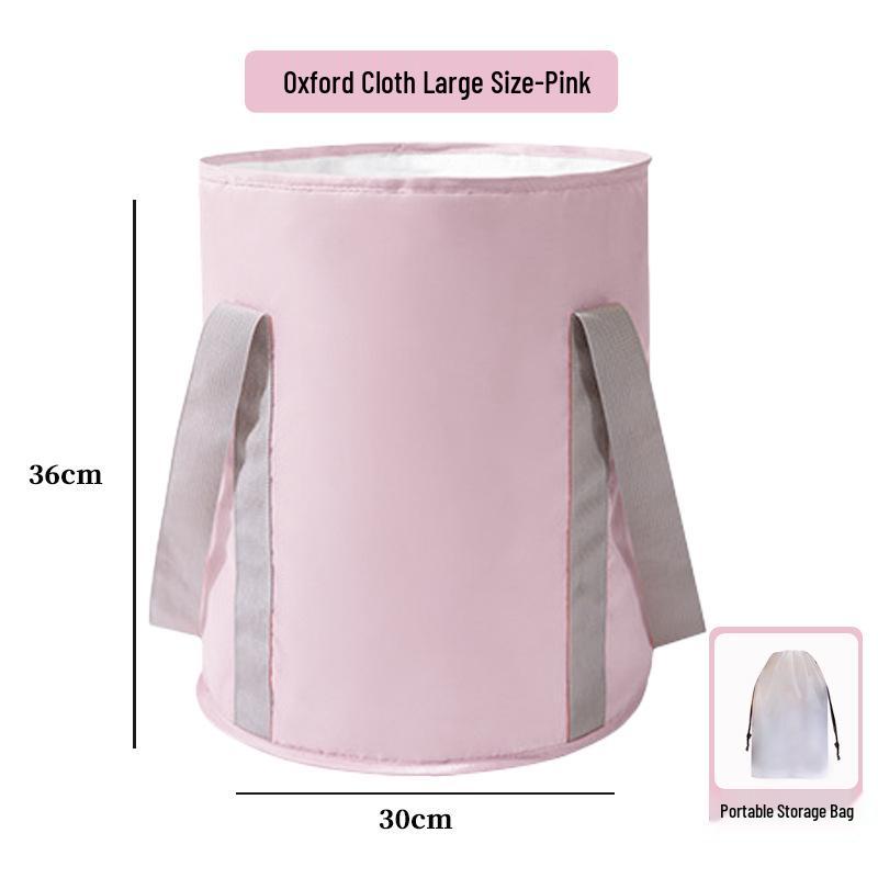 Portable Foldable Insulated Foot Bath Bucket for Adults - High Deep Over Calf Design