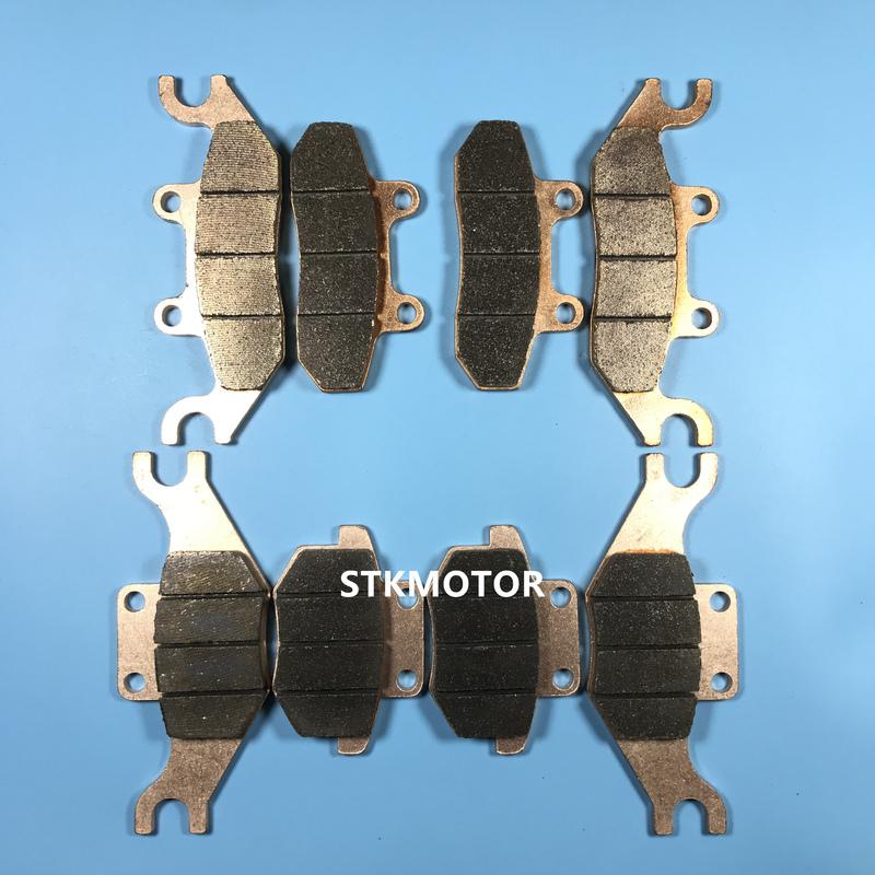 8PCS ODES Front Rear Copper Based Brake Pads For 1000CC Pathcross LZ1000 troxus dune 900 UTV Parts 15106010060 15106010080