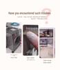 Horizontal Wardrobe Curtain with Rail - Sheer Dust Cover & Decorative Pull, No-Drill Installation.