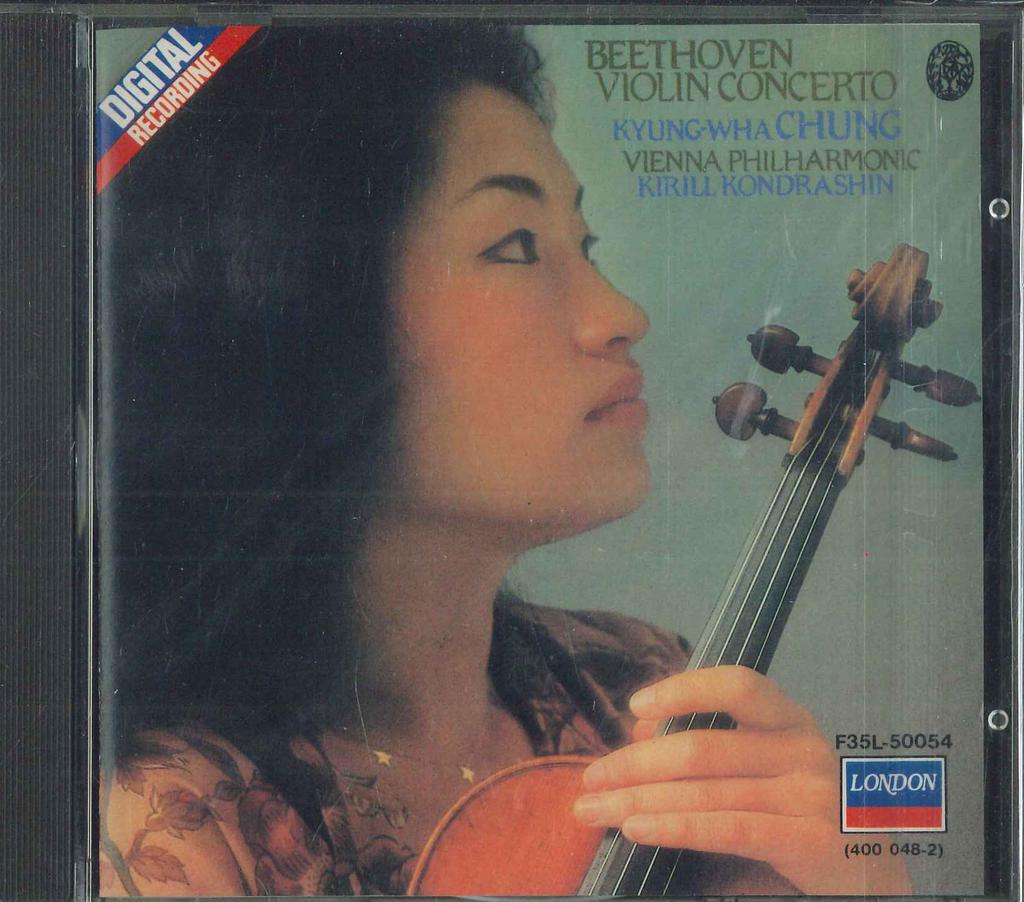 CD KYUNG WHA CHUNG - Beethoven:violin Concerto In D Majo F35L50054 POLYDOR Japan Classical Used