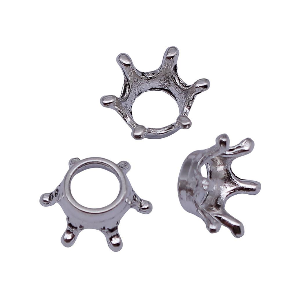 Crown Charms Multi Color Alloy Pendants For Royal Princess Jewelry Accessories