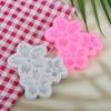 1Pc 3 Cavity Sakura Flower Shape Silicone Mold Sun Flower Fondant Chocolate Birthday Cake Decoration Baking Home Mold