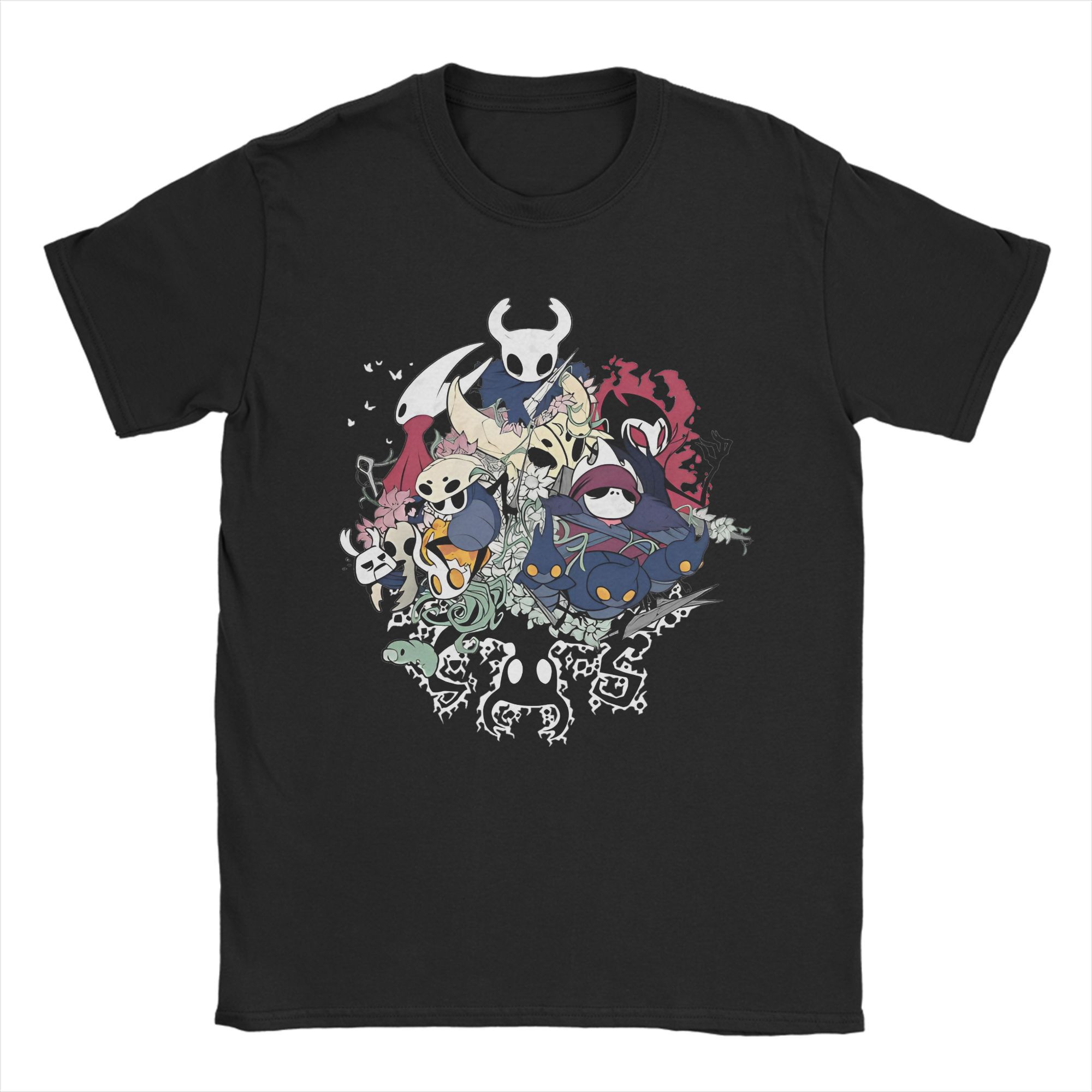 

Hollow Knight Silksong T Shirt Indie Games Adventure 100% Cotton Clothing Crazy Short Sleeve Round Neck Tees Big Size T-Shirt S