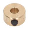 Precision Brass Material Drill Stop Collar Yellow Shaft Positioner Brass Drill Bit Depth Stop Collar Woodworking