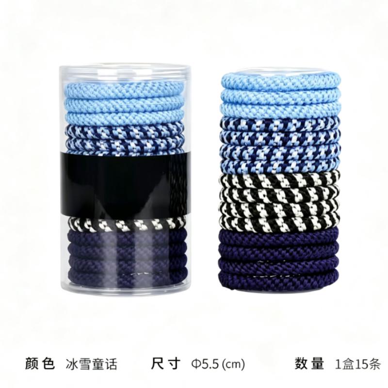 15pz Elastici per Capelli Alta Elasticità Stile Erling Haaland, Nuovi Colori Estivi Coordinati Accessori per Capelli Versatili Premium Porta Coda