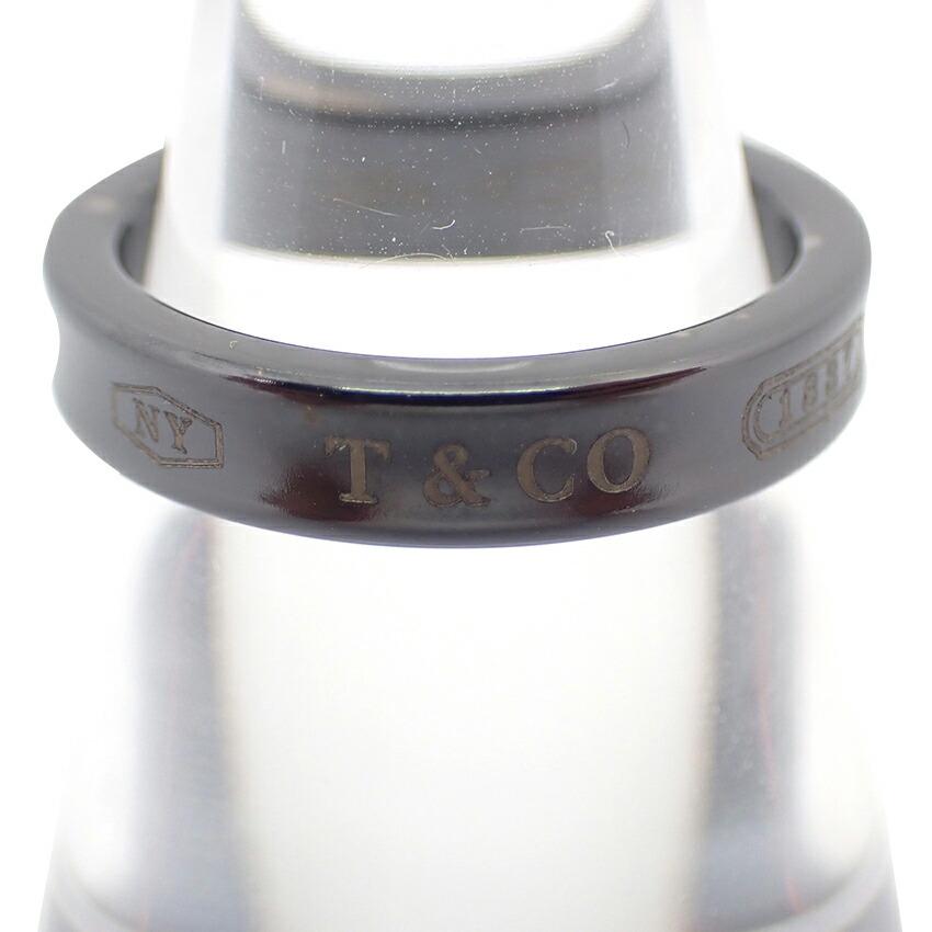 

[Used] TIFFANY/Tiffany Titanium 1837 Narrow Ring/Size 10/g537-67