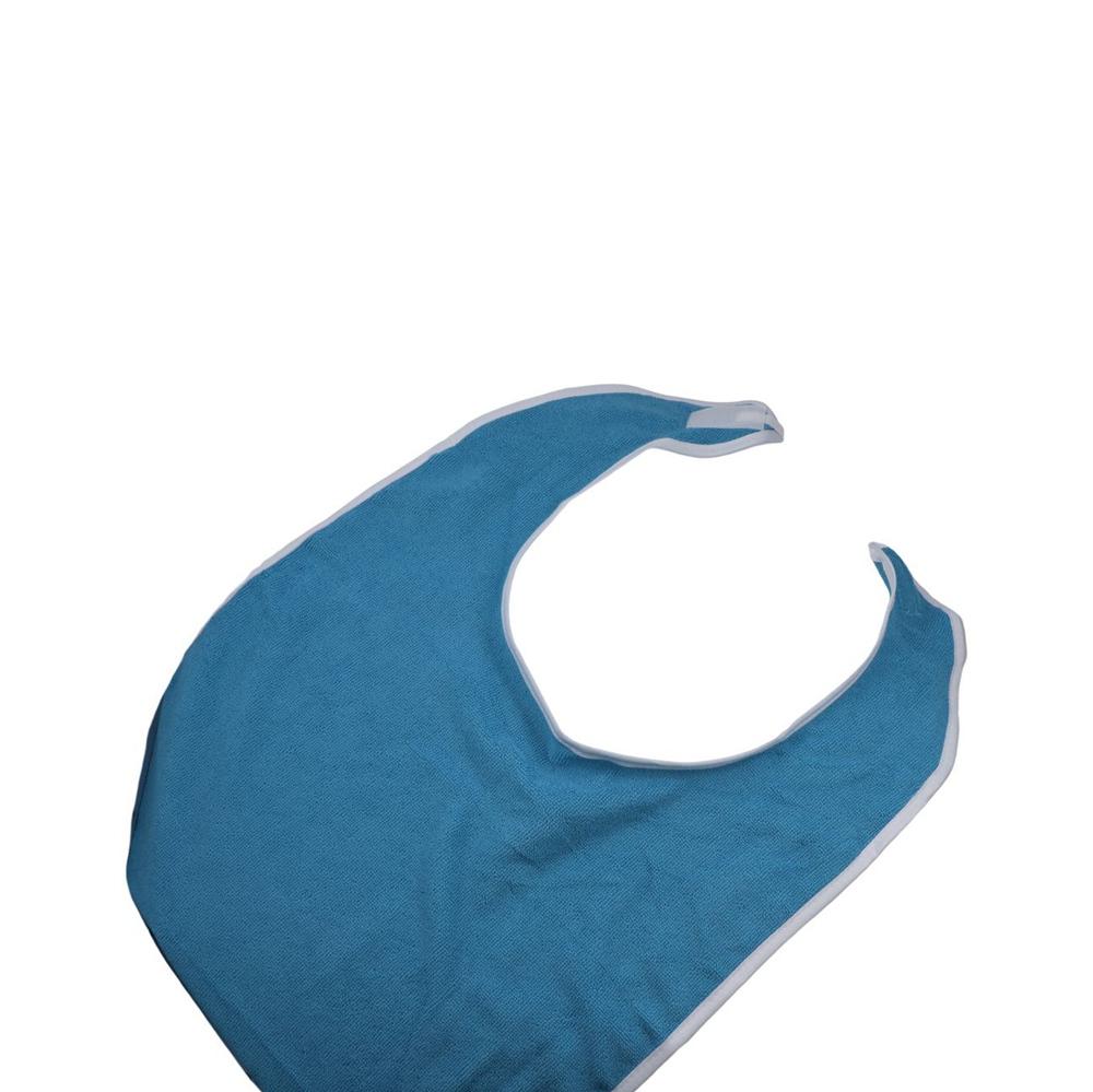 Washable Elderly Bib Stain Resistant Senior Citizens Bibs Rice Pocket Bib a Mess-Free Diet