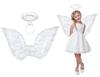 Angel Wings With Halo Set 1 Pack
