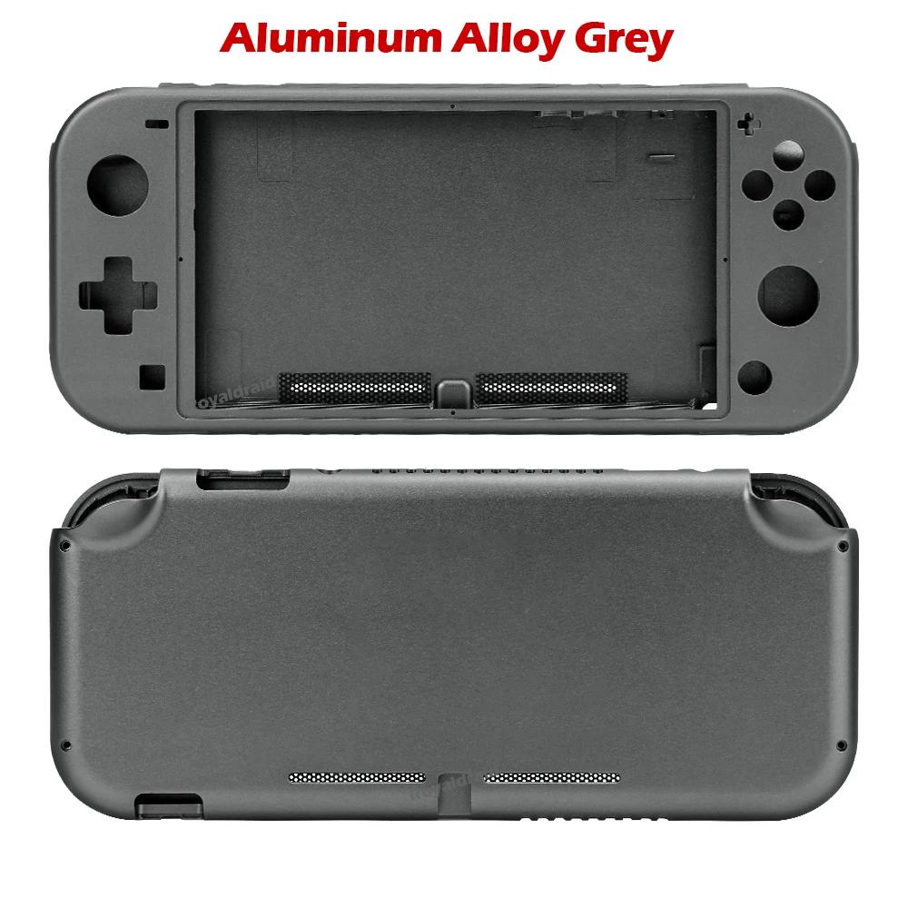 7 Colors Aluminum Alloy DIY Housing Replacement Back Plate Housing for NS Switch Lite Game Console Metal Shell Case Cover Access