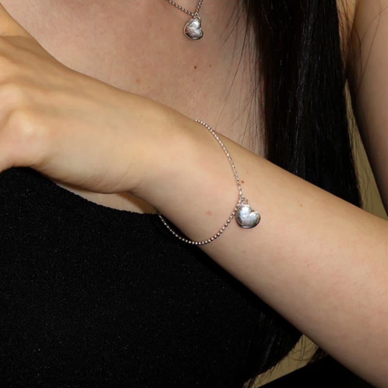 

Monde Ligne Heart drum bracelet 16