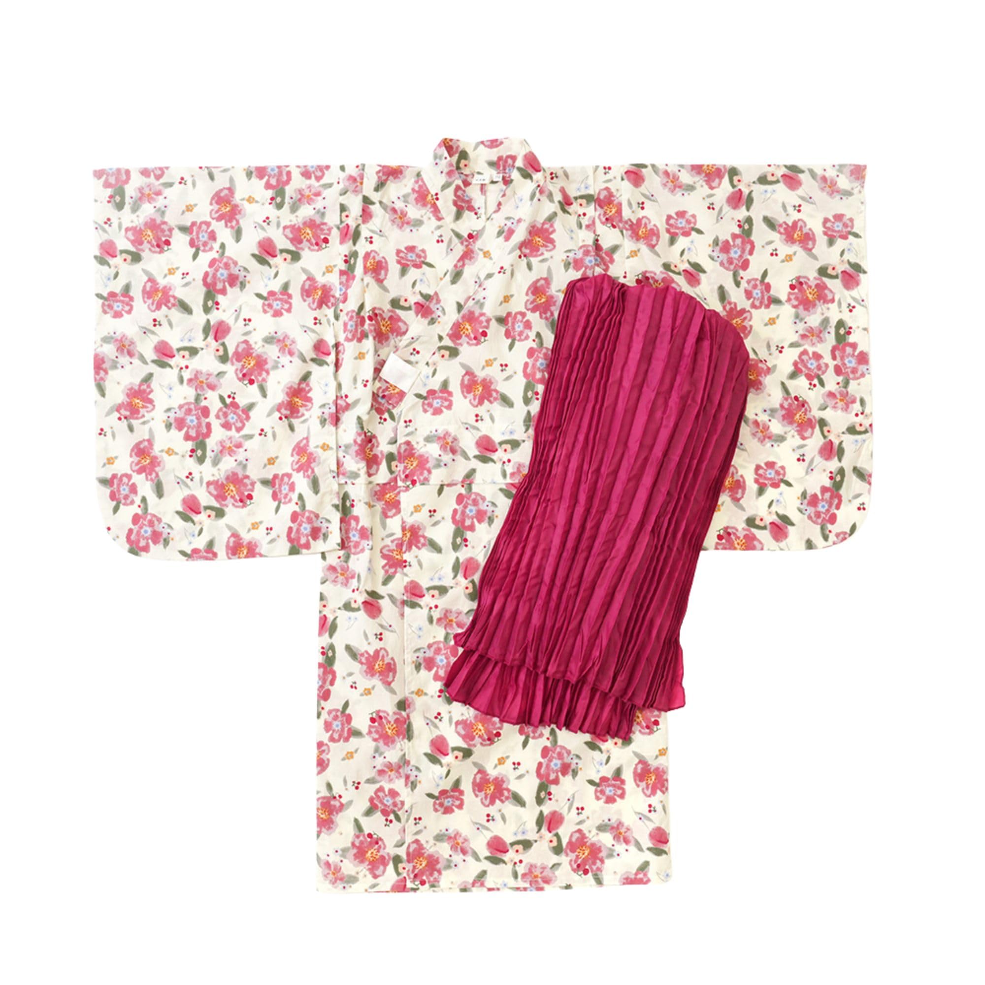 

Yukata set [RIO] (Ivory 150cm) бежевий