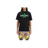 Palm Angels Star Sprayed T-shirt Black/Green Men Streetwear PMAA001C99JER0241055