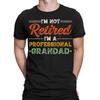 Im Not Retired Im A Professional Grandad Retirement Funny Mens TShirts TA38