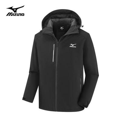 Mizuno Unisex Outdoor Windproof Waterproof Hooded Jacket