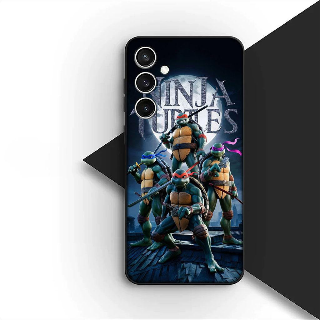 Phone Cover for Samsung Galaxy S22 S21 S20 FE Ultra Plus A07 A17 A15 A16 A25 A57 A37 Case Anime N-Ninja-Comics T-Turtles-Lovely