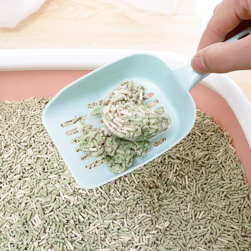 1pc Cat Litter Scoop Pet Spreading Scoop Cat Litter Shovel with Easy Handle for Pet Cat Kitty Poop Plastic Cat Litter Shovel