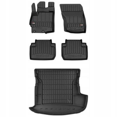 Set 3D Rubber Mats Mitsubishi Outlander 3 From 2012- 5 Seats Zs