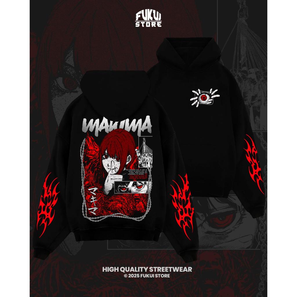Chainsaw Graphic Vintage Hoodies Men Women Fleece Warm Sweatshirts Japanese Anime Streetwear Y2k Oversized Pullover Tracksuit Female Male Clothing