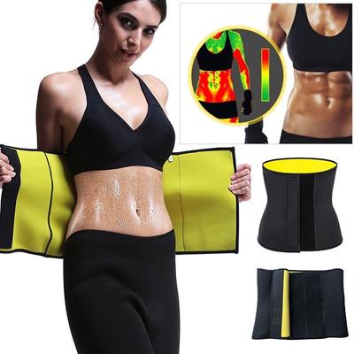 Women's Neoprene Sauna Sweat Waist Trainer Tummy Control Slimming Body Shaper Belt