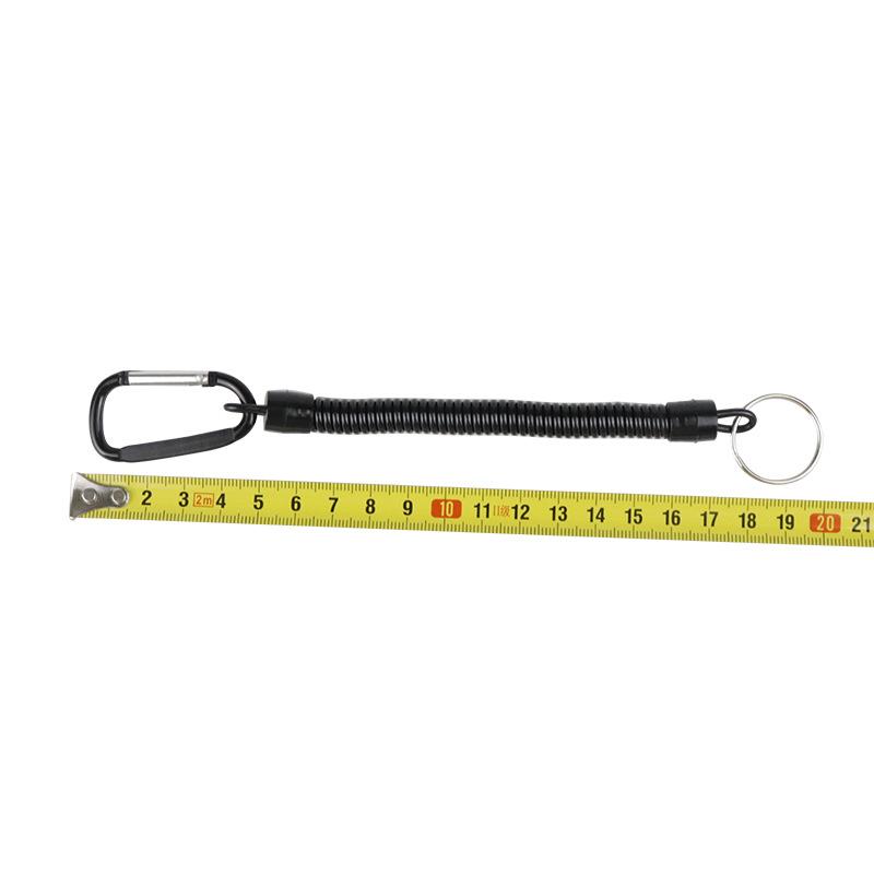 1PC Tactical Retractable Spring Elastic Rope Security Gear Tool Hiking Camping Anti-lost Phone Keychain Fishing Lanyards Outdoor
