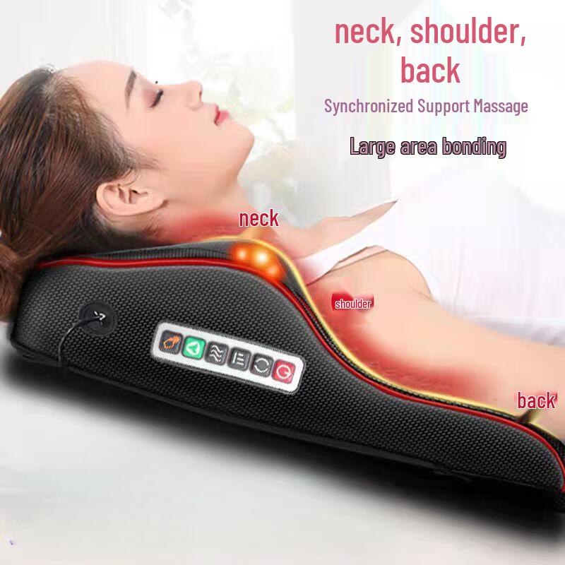 Multi-functional Shiatsu Massage Cushion for Neck, Shoulder & Back