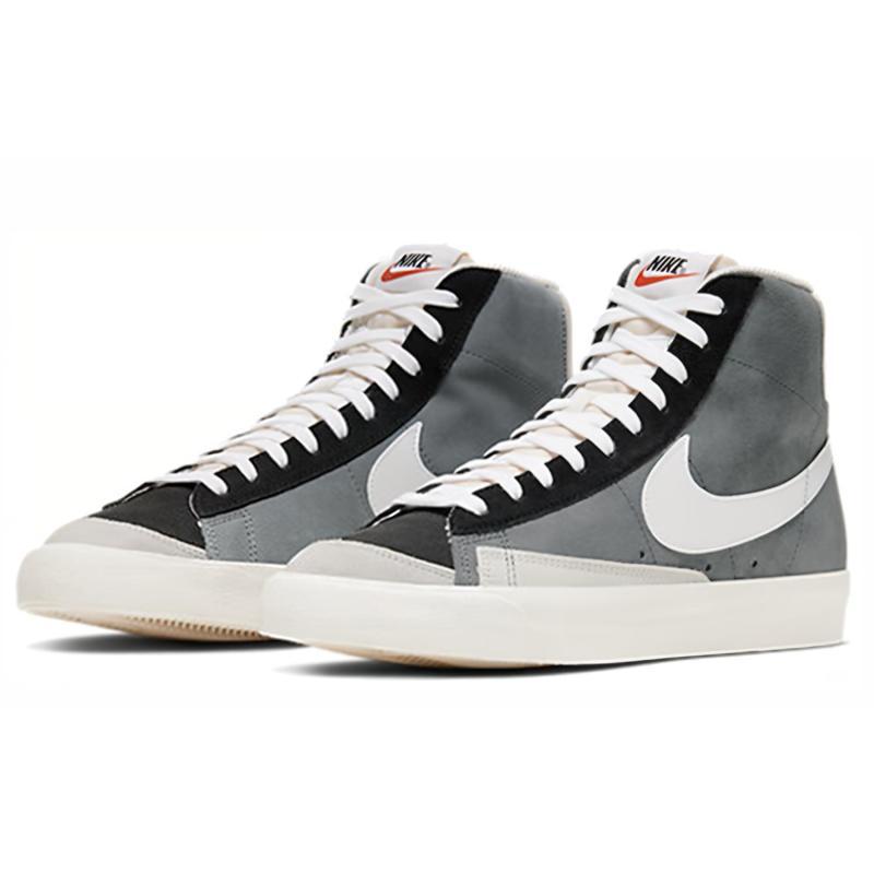 Nike Blazer Mid 77 Vintage 'Cool Grey Black' Sneakers Skateboard Shoes CI1167-001