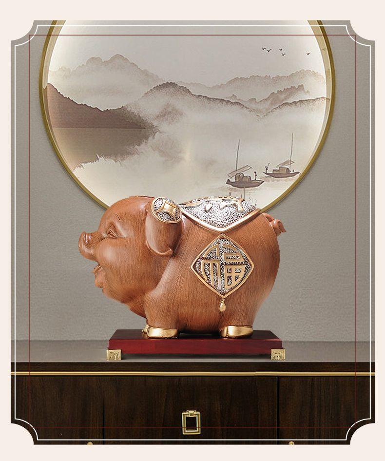 2026 Kreatives Sparschwein: Einzigartiges Sparschwein-Ornament mit großem Fassungsvermögen