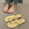 Women's Sandals Slippers Summer Outside Wear Travel Vacation Set Toe Beach Sandals Flat Non-slip Shoes