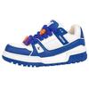 Louis Vuitton Lv Trainer Maxi Sneakers 'Blue' 1ABZPW