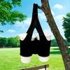 Durable Double Cup Beverage Holder with Seat Belt - Multi-Functional Coffee & Milk Tea Tote Bag for Sports, Camping, Outdoor