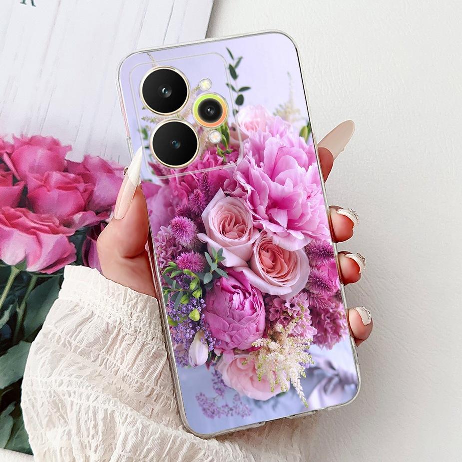 For Realme 15 Case Realme15 Pro RMX5101 Luxury Fashion Painted Cover Soft Slim Phone Case For Realme 15 Pro 5G Back Cover Bumper