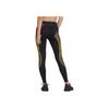 Adidas Solid Color Logo Print Tight Fitness Pants Women Pants Black HG6861