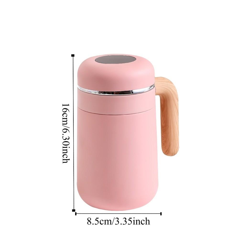 Leak Proof Thermal Cup 480ml Tea Cup Thermal Insulation Double Wall Cup  Home