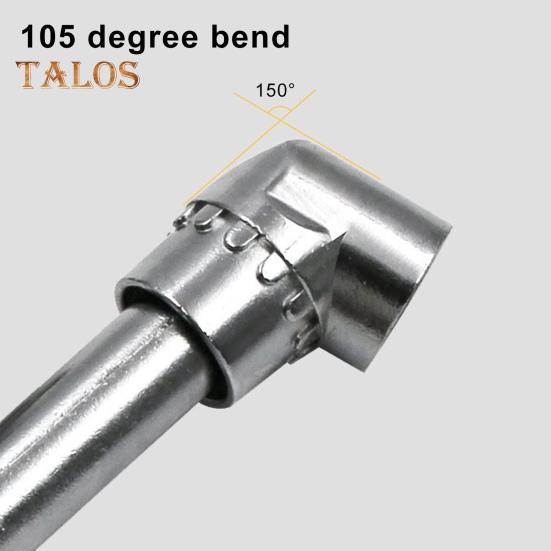 105-Degree Right Angle Drill Adapter Universal Corrosion Resistant Easy To Install Rotatable Hex Shank Driver Angle Drill Attachment